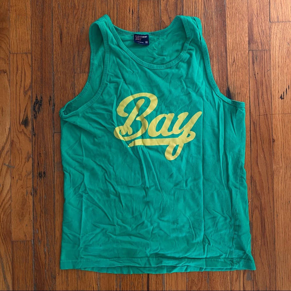 Bay Area green tank top